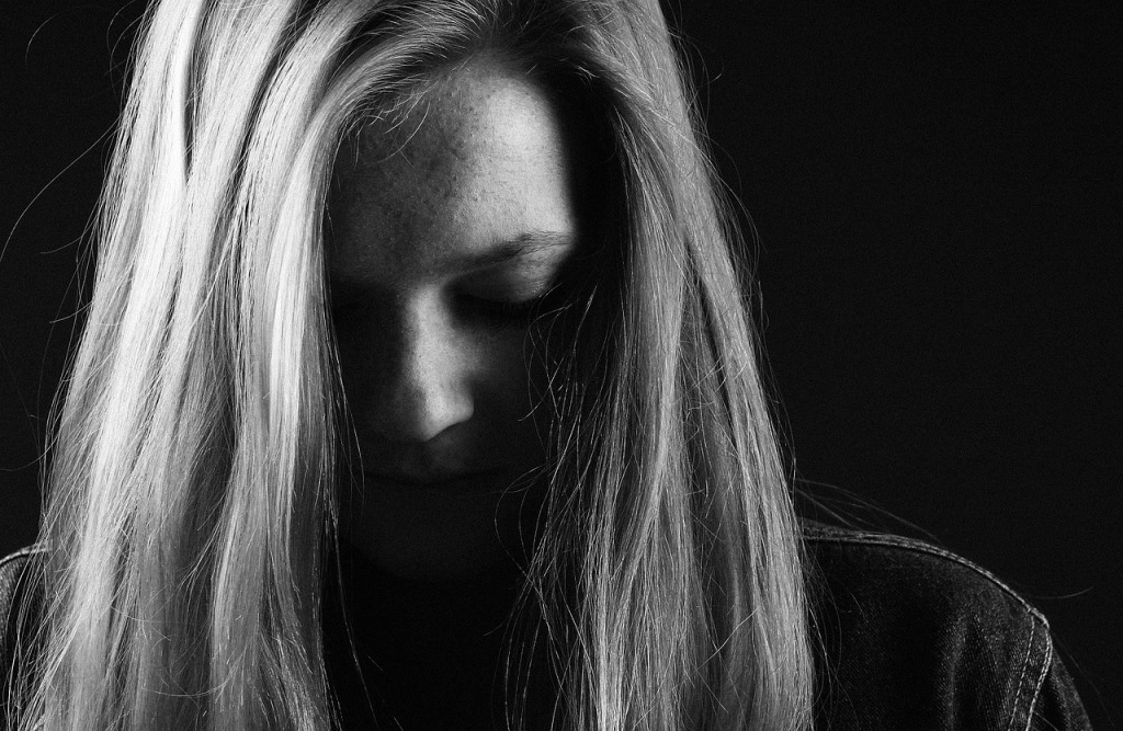 woman with blond hair