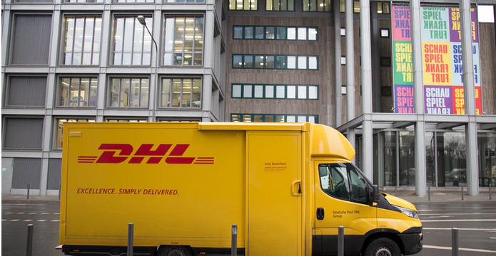 parcel delivery truck