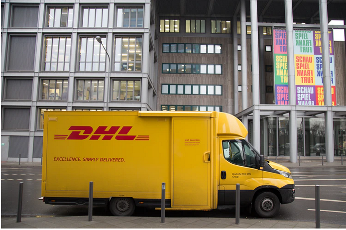 parcel delivery truck